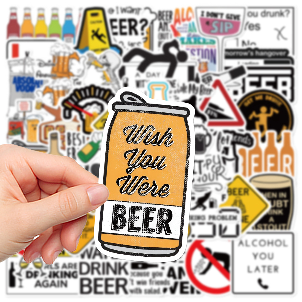 Wine Y Beer - 재미있는 알코올 중독 보드카 맥주 와인