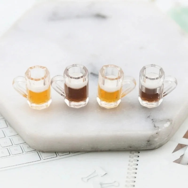 10Pcs 수지 시뮬레이션 와인 맥주 컵 미니어처 머그 - Wine Beer Garden 리뷰 및 가격