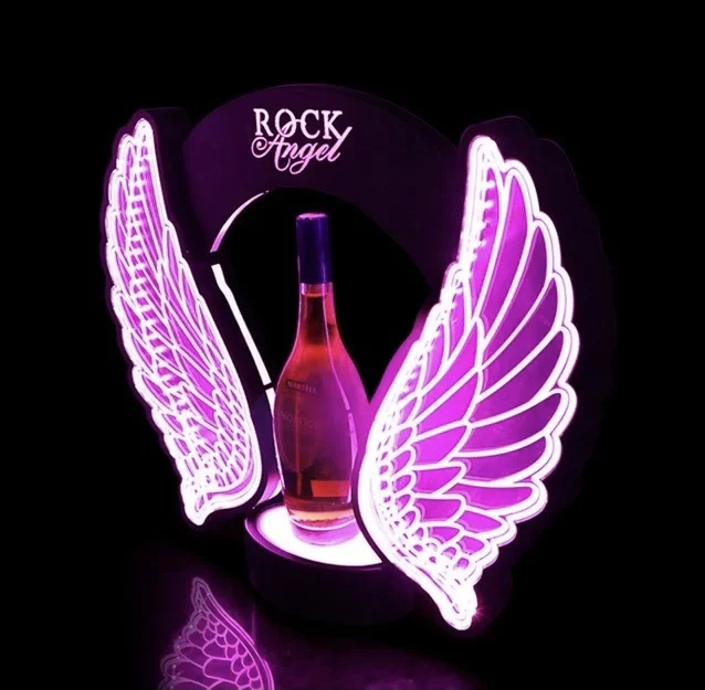 충전식 LED 반짝이 천사 날개 와인 샴페인 병 장식  - Wine Beer & More 리뷰 및 가격