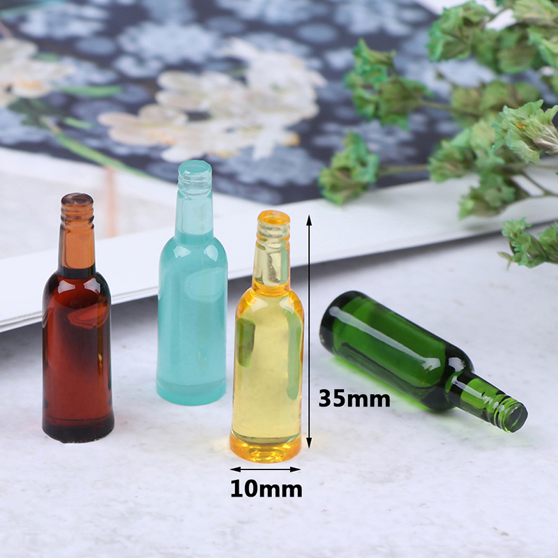 6개 1:12 인형의 집 미니어처 맥주 와인 음료 병  - Wine Beer & More 리뷰 및 가격