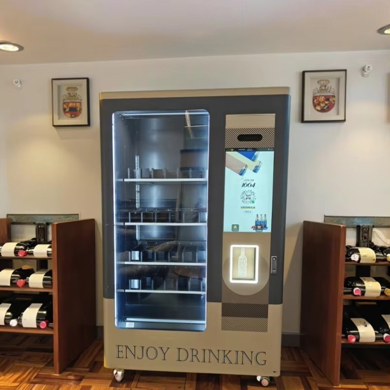 스마트 연령 확인 리프트 시스템 냉장고 자판기 맥주 레 - Wine Beer & More 리뷰 및 가격