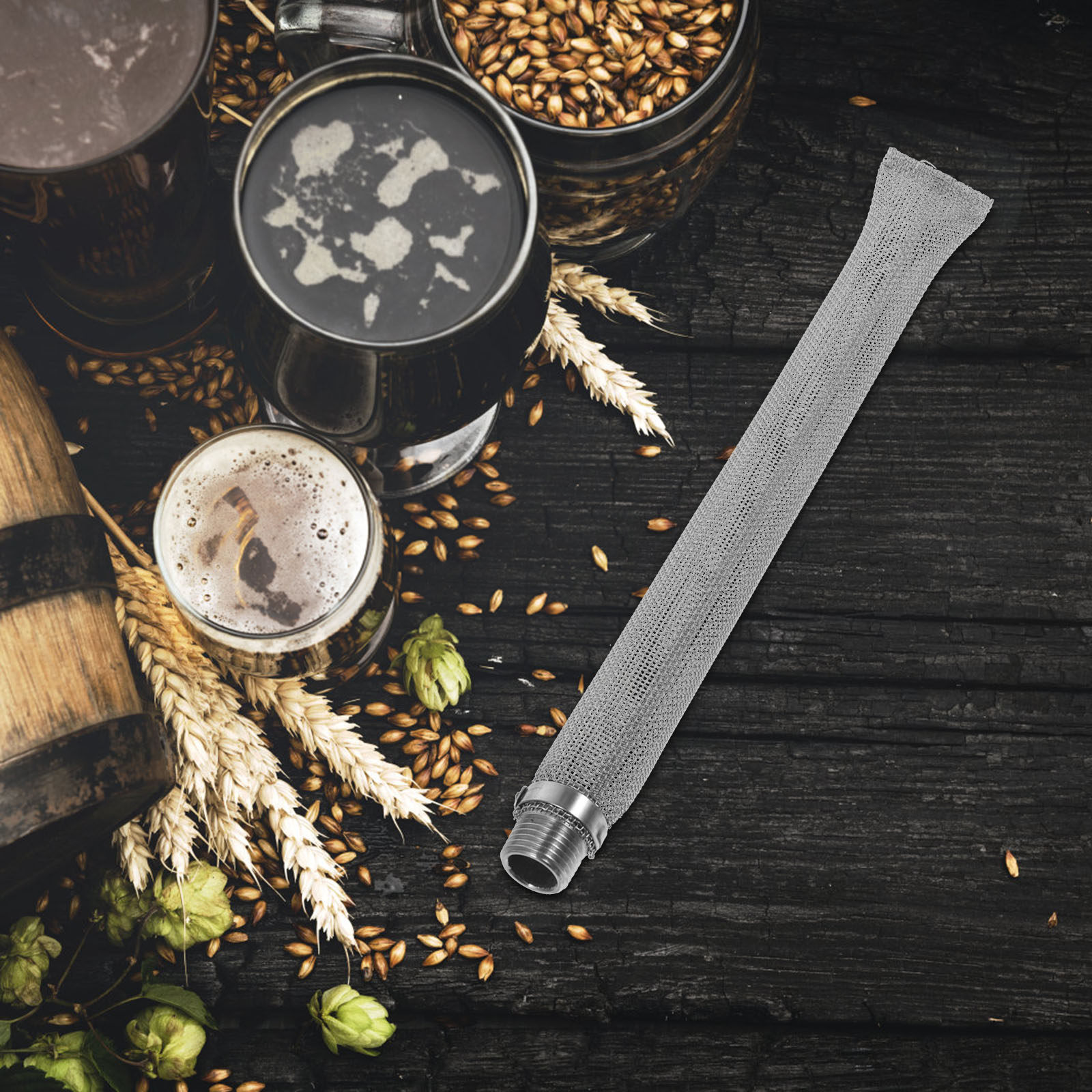 맥주 양조 필터 튜브 홈브루 필터링 도구용 스테인레스  - Wine Beer Making Supplies 리뷰 및 가격