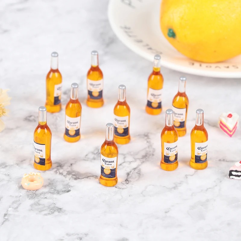 10Pcs 1:12 스케일 미니 수지 맥주병 시뮬레이션 - Wine Y Beer 리뷰 및 가격