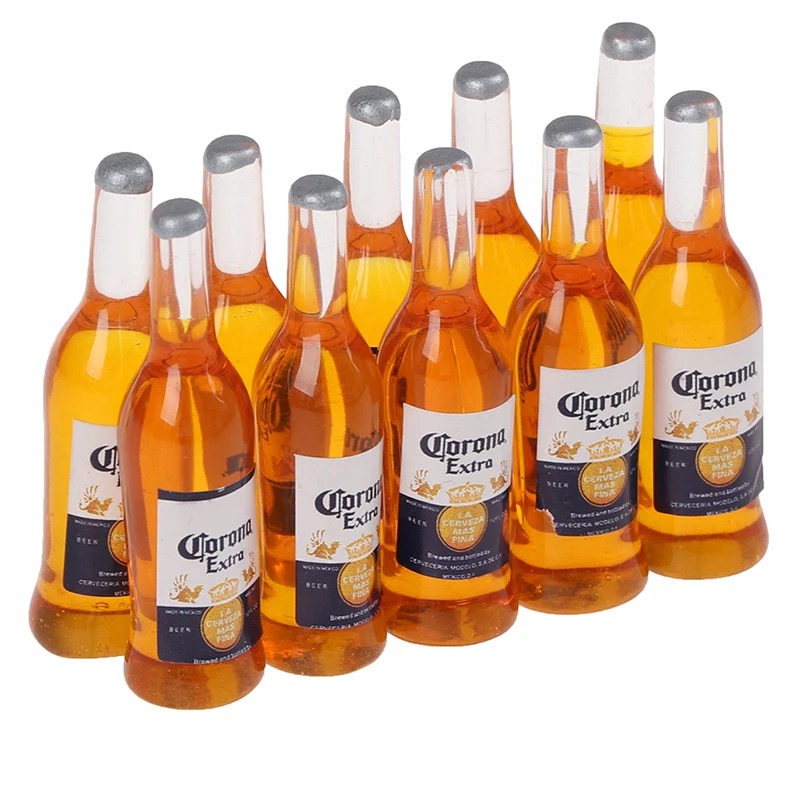 10Pcs 1:12 스케일 미니 수지 맥주병 시뮬레이션 - Wine Y Beer 리뷰 및 가격