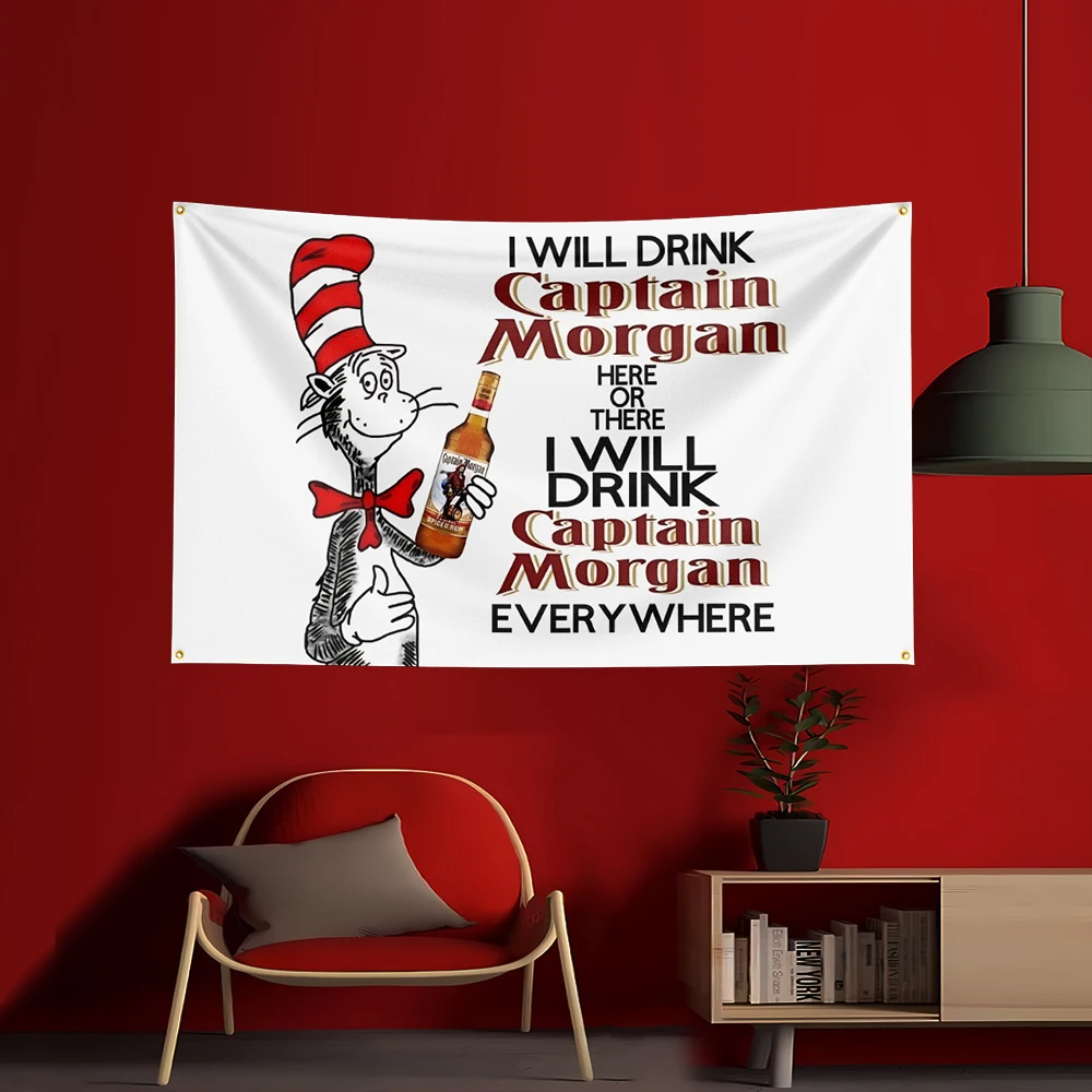 90X150CM C-Captain Morgans 럼 플 - Wine Beer Garden 리뷰 및 가격