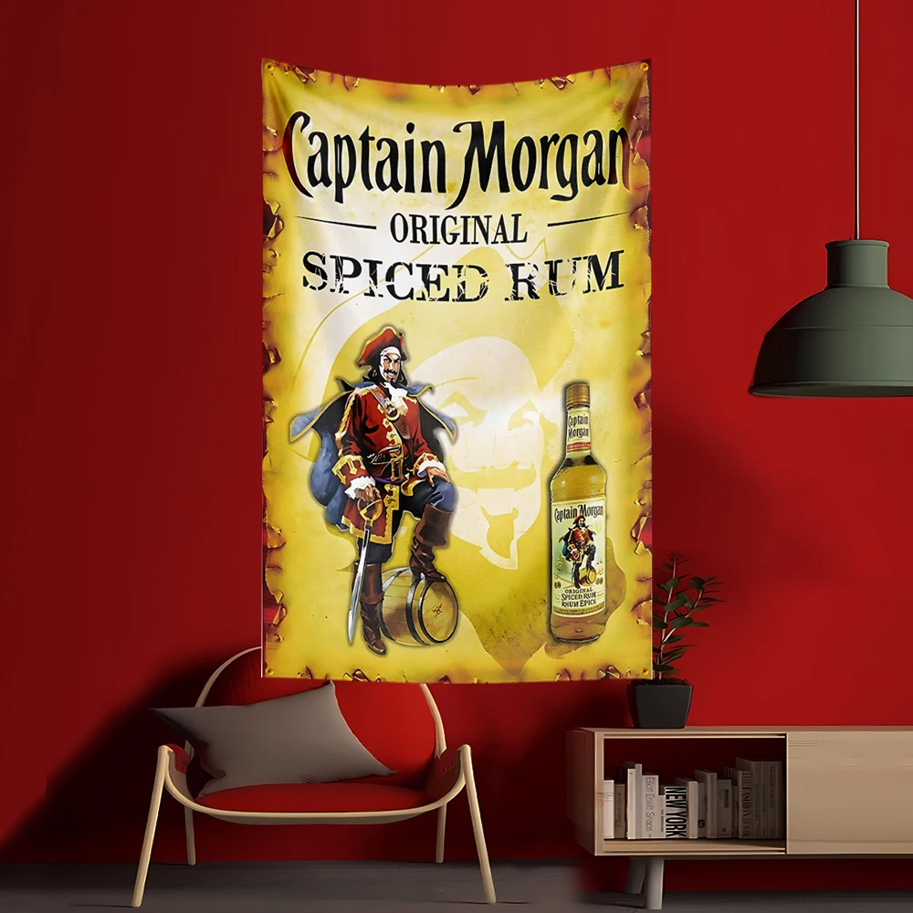 90X150CM C-Captain Morgans 럼 플 - Wine Beer Garden 리뷰 및 가격